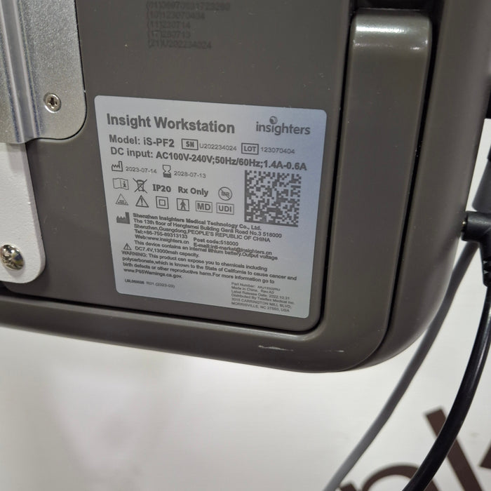 Shenzen Insighters Medical iS-PF2 Insight Workstation w/ iS6-H Laryngoscope