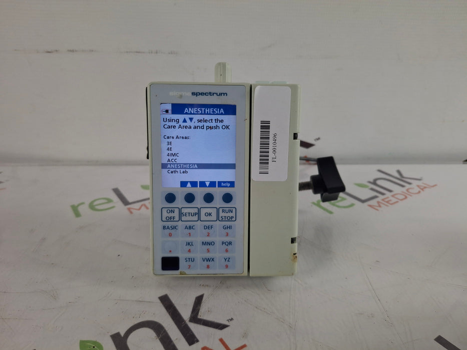Baxter Sigma Spectrum with B/G Battery Infusion Pump