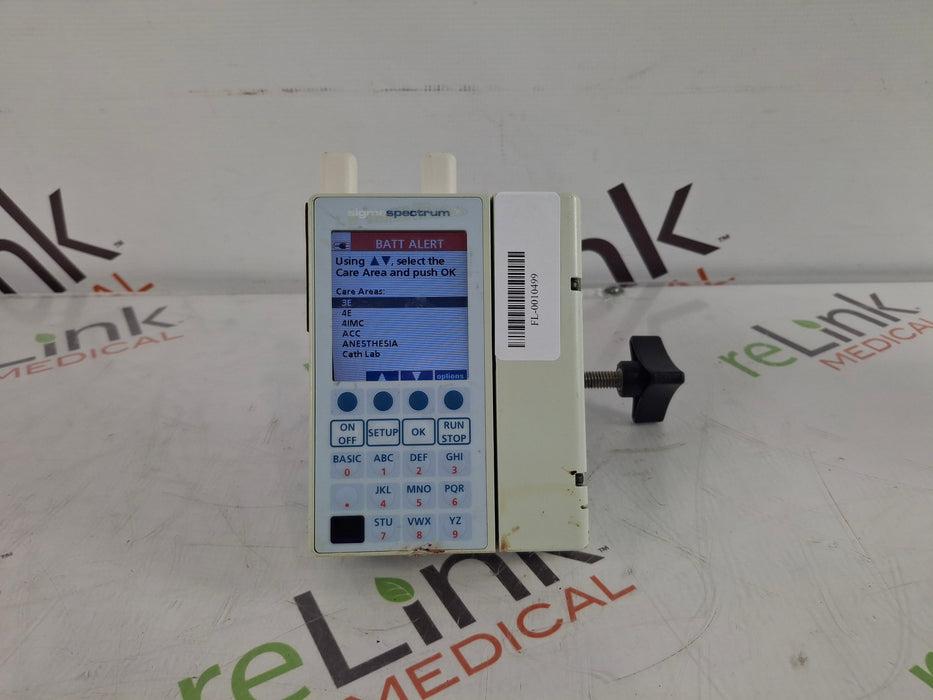 Baxter Sigma Spectrum with A/B/G/N Battery Infusion Pump