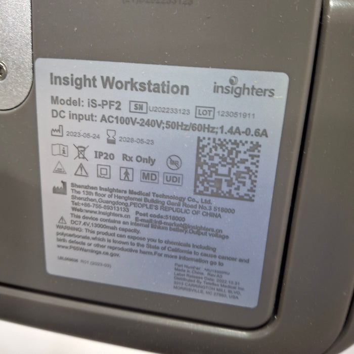 Shenzen Insighters Medical iS-PF2 Insight Workstation w/ iS6-H Laryngoscope