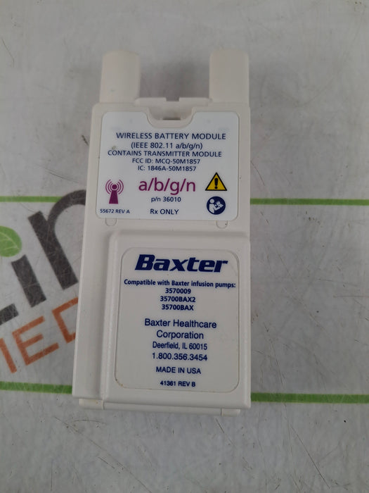 Baxter Spectrum IQ 36010 A/B/G/N Battery
