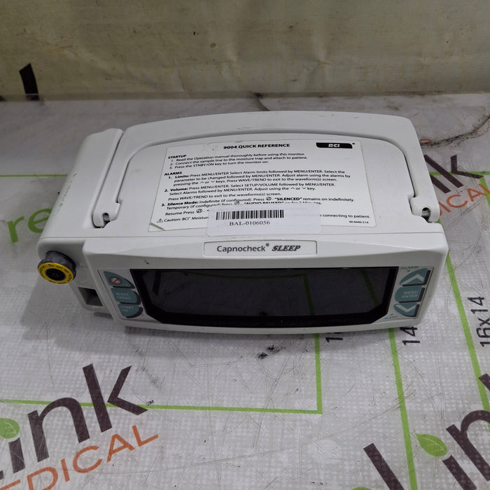 Smiths Medical 9004 Capnocheck SLEEP Capnograph SpO2 CO2 Patient Monitors
