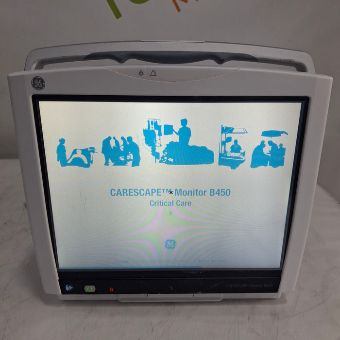 GE Healthcare Carescape B450 Critical Care Patient Monitor