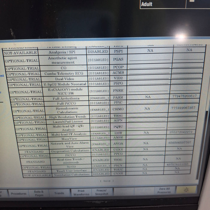 GE Healthcare Carescape B450 Critical Care Patient Monitor