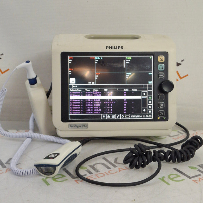 Philips SureSigns VS4 Vital Signs Monitor