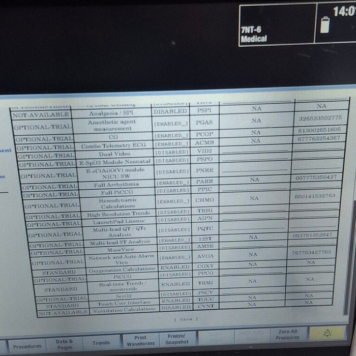 GE Healthcare Carescape B450 Critical Care Patient Monitor