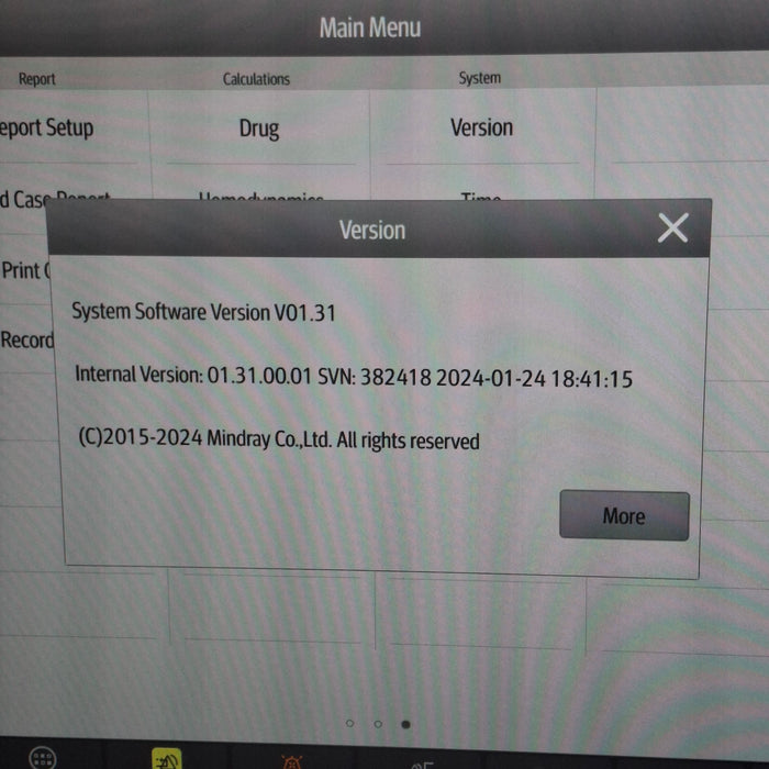 Mindray Benevision N17 Patient Monitor