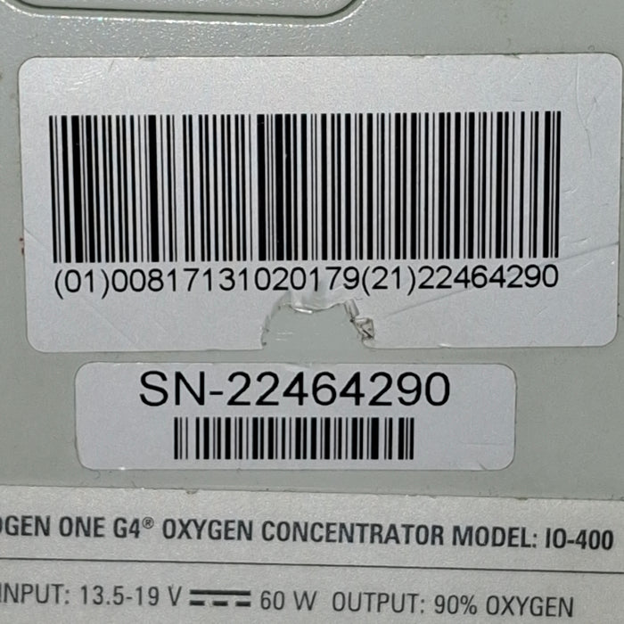 Inogen G4 Oxygen Concentrator