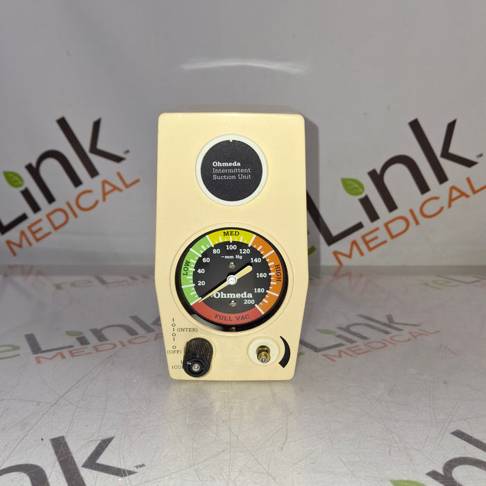 Ohmeda Medical 200 Intermittent Suction Unit