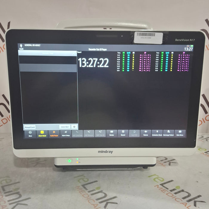 Mindray Benevision N17 Patient Monitor