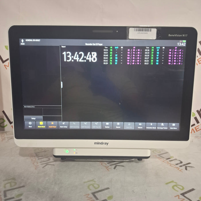 Mindray Benevision N17 Patient Monitor