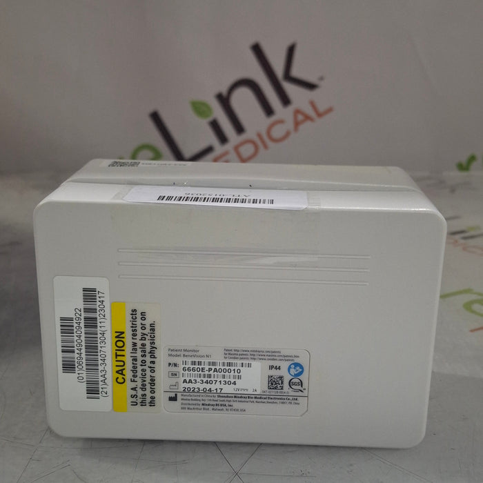 Mindray Benevision N1 Nellcor Transport Monitor