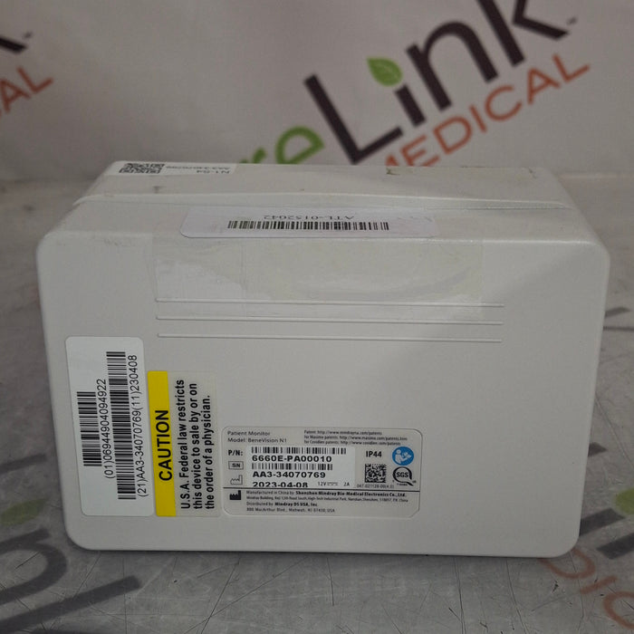 Mindray Benevision N1 Nellcor Transport Monitor