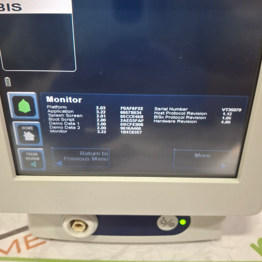 Covidien Covidien BIS Monitoring System Bispectral Index Monitor Patient Monitors reLink Online