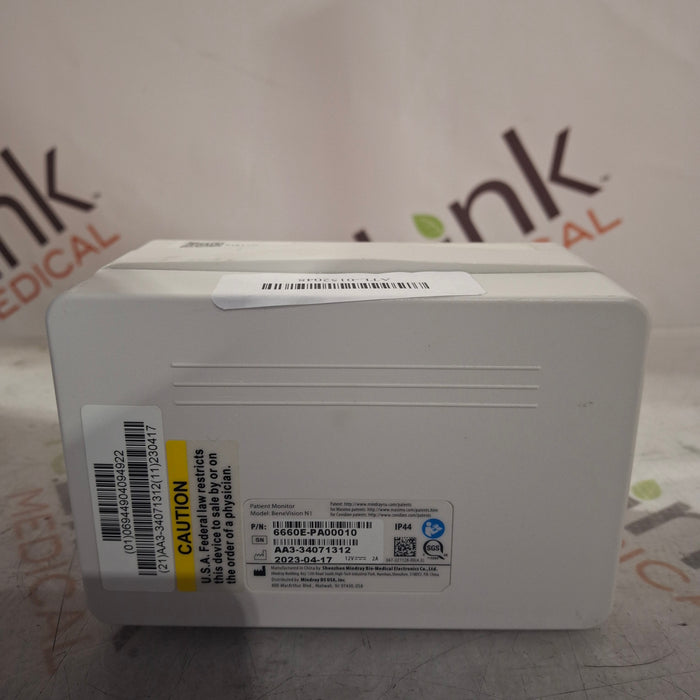 Mindray Benevision N1 Nellcor Transport Monitor