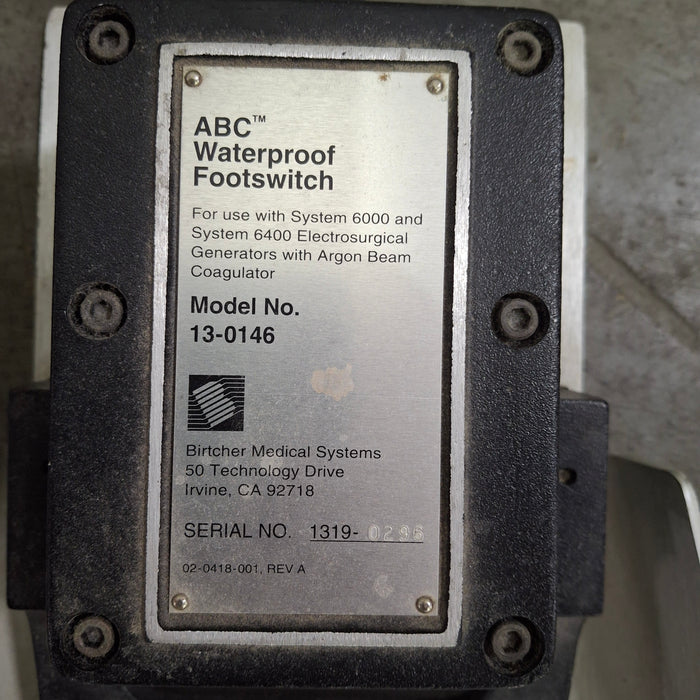 Birtcher 6400 Electrosurgical Generator & Argon Beam Coagulator