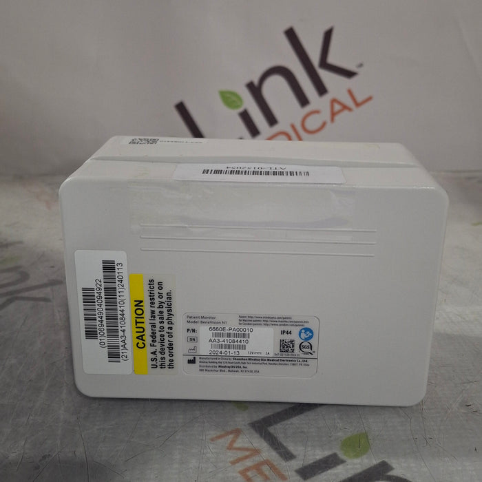 Mindray Benevision N1 Nellcor Transport Monitor