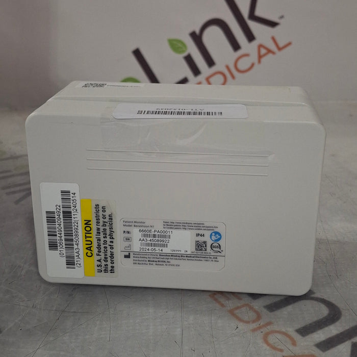 Mindray Benevision N1 Nellcor Transport Monitor