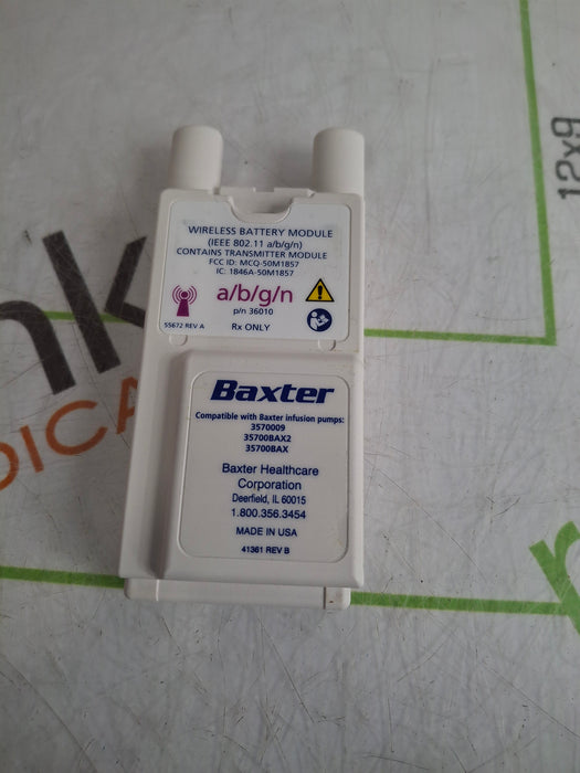 Baxter Spectrum IQ 36010 A/B/G/N Battery
