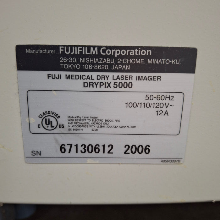 Fujifilm DryPix 5000 Dry Laser Imager