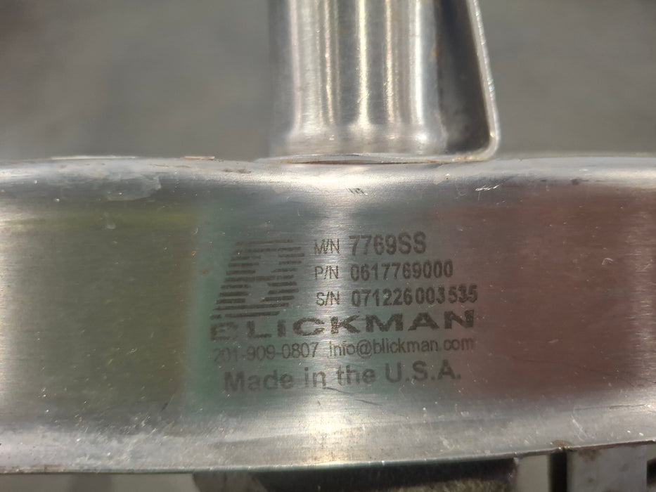 Blickman 7769SS Stainless Table
