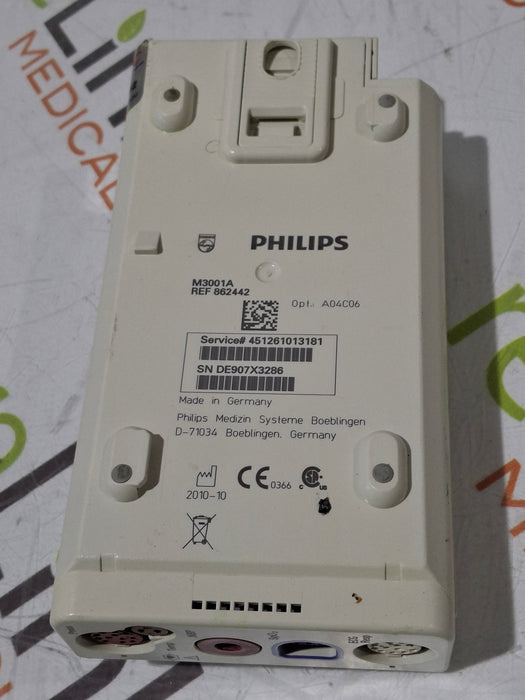 Philips M3001A-A04C06 OxiMax SpO2, NIBP, ECG, Temp, IBP MMS Module