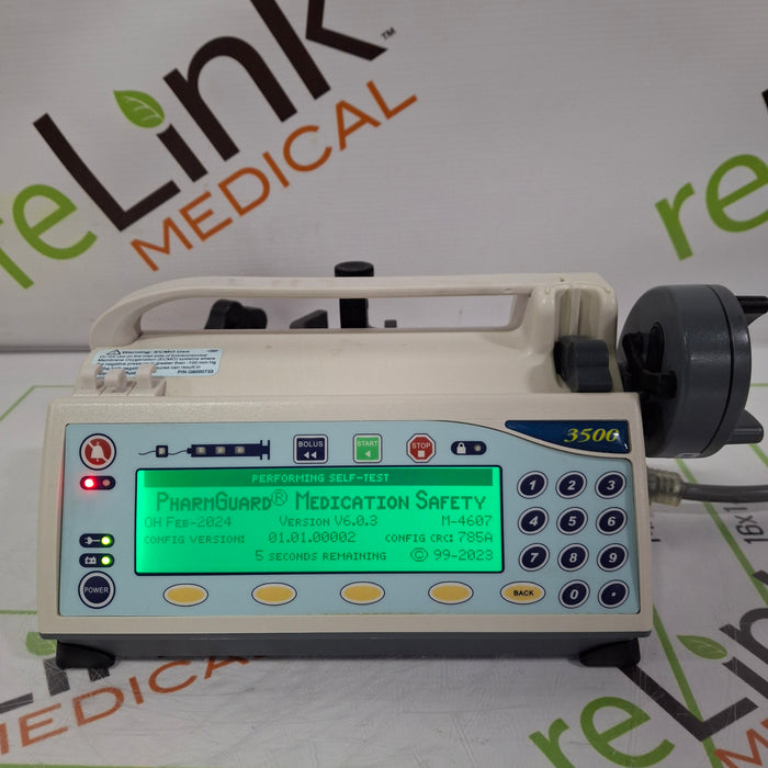 Smiths Medical Smiths Medical Medfusion 3500 Version 6 Syringe Infusion Pump Infusion Pump reLink Online