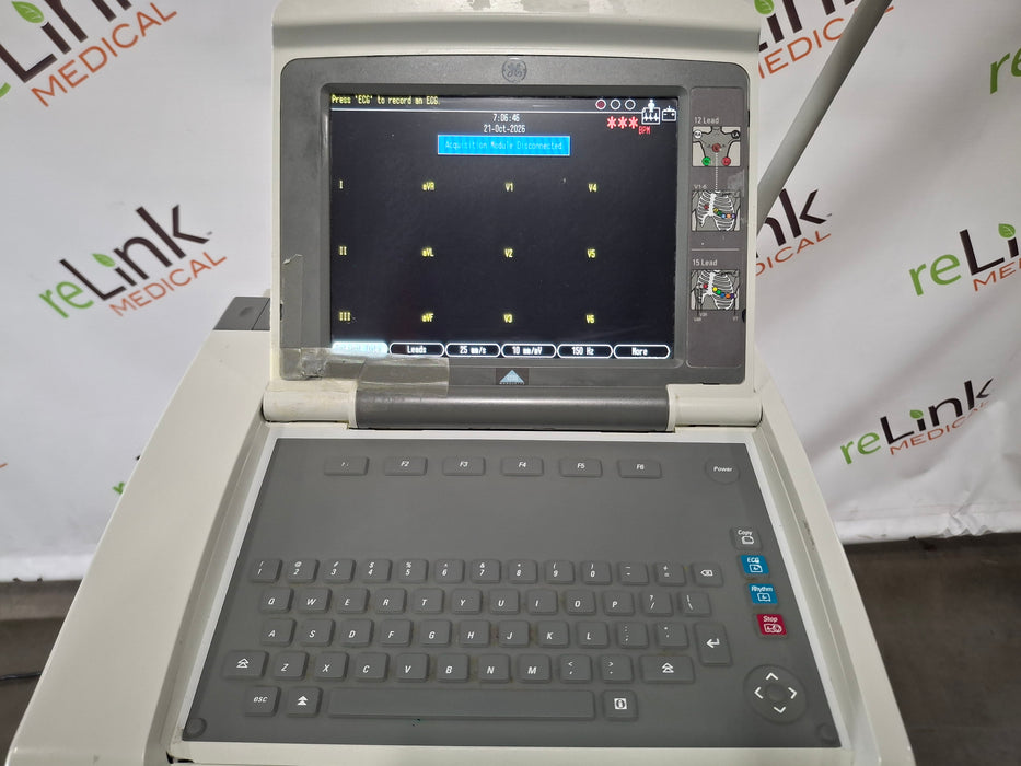 GE Healthcare GE Healthcare MAC 5500 HD ECG without CAM Module Cardiology reLink Online