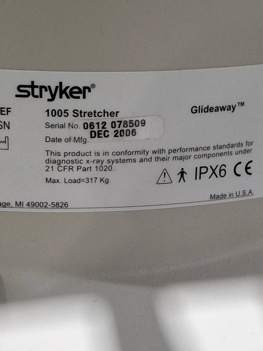 Stryker 1005 Stretcher