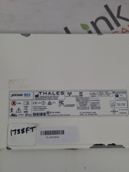 Thales Pixium 3543 EZ Flat Panel Detector