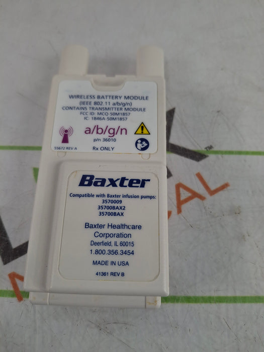 Baxter Spectrum IQ 36010 A/B/G/N Battery