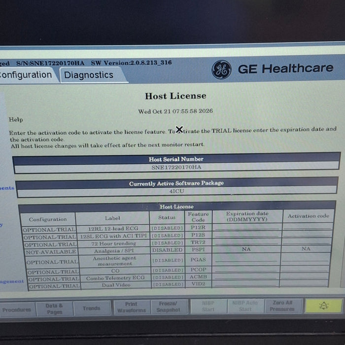 GE Healthcare GE Healthcare Carescape B450 Critical Care Patient Monitor Patient Monitors reLink Online
