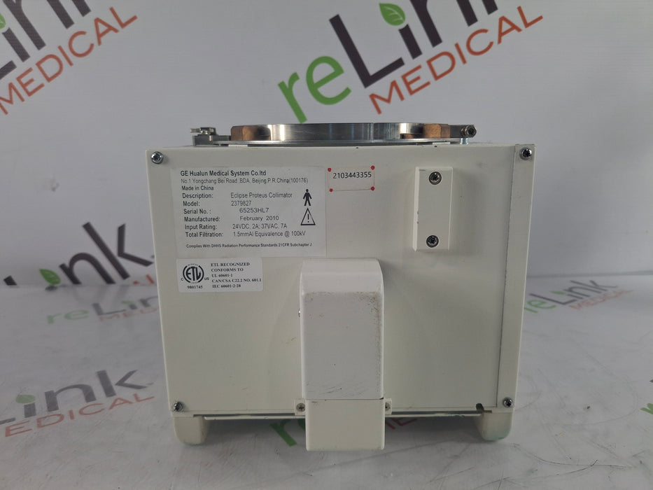 GE Healthcare Eclipse Proteus Collimator
