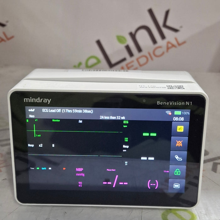 Mindray Benevision N1 Nellcor Transport Monitor