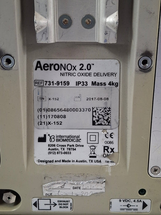International Biomedical AeroNOx 2.0 NO Delivery and Analysis System