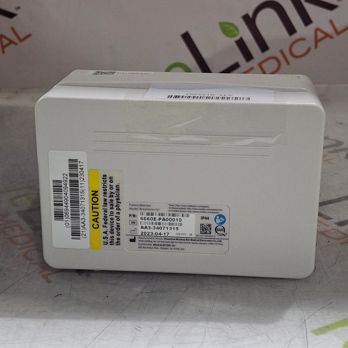 Mindray Benevision N1 Nellcor Transport Monitor