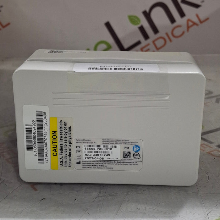 Mindray Benevision N1 Nellcor Transport Monitor