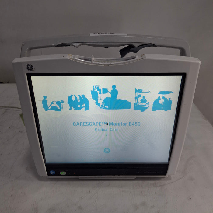GE Healthcare Carescape B450 Critical Care Patient Monitor