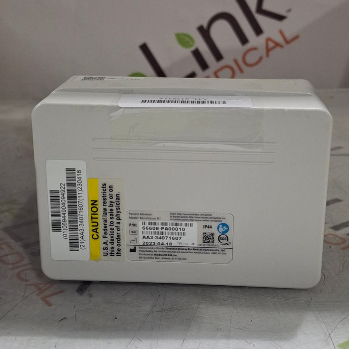 Mindray Benevision N1 Nellcor Transport Monitor