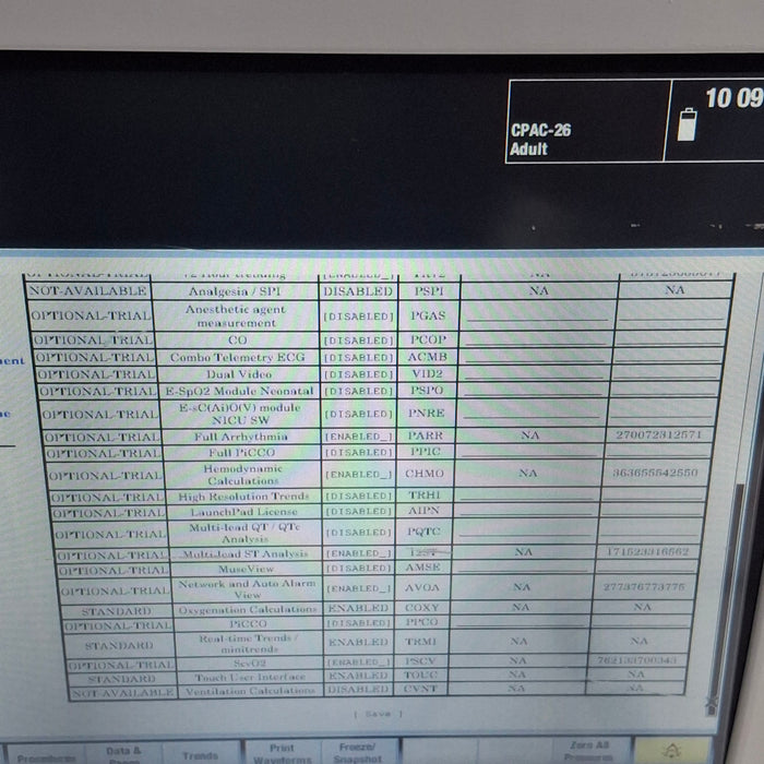 GE Healthcare Carescape B450 Critical Care Patient Monitor
