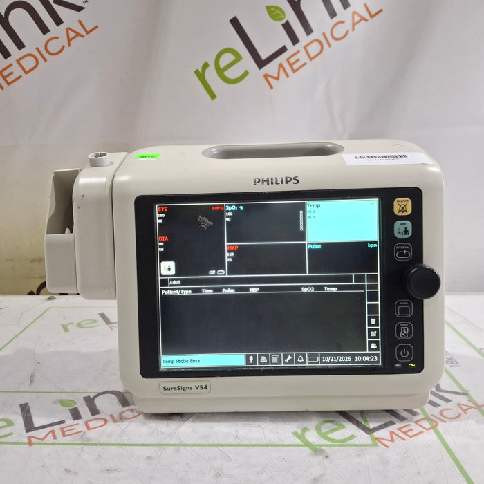Philips SureSigns VS4 Vital Signs Monitor