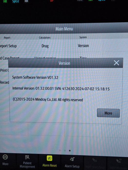 Mindray Benevision N15 Patient Monitor