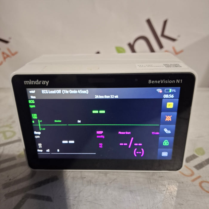 Mindray Benevision N1 Nellcor Transport Monitor