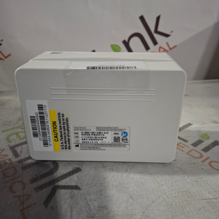 Mindray Benevision N1 Nellcor Transport Monitor