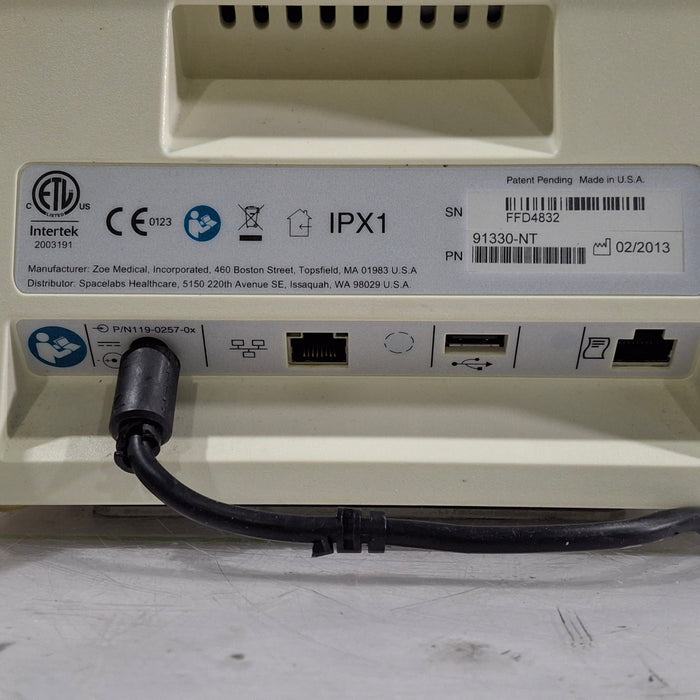 Spacelabs Healthcare Ultraview DM3 Vital Signs Monitor