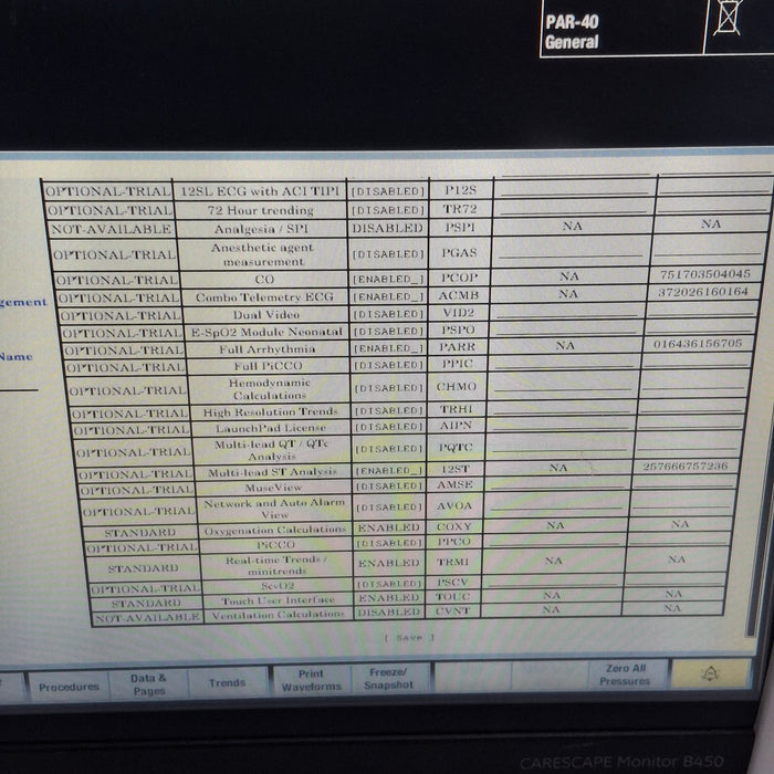GE Healthcare GE Healthcare Carescape B450 Critical Care Patient Monitor Patient Monitors reLink Online