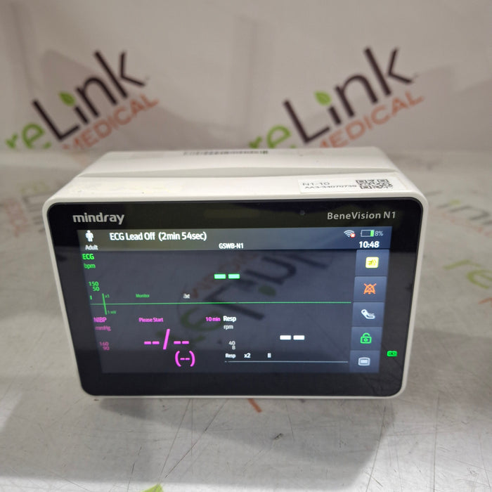Mindray Benevision N1 Nellcor Transport Monitor