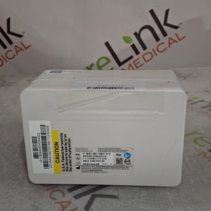 Mindray Benevision N1 Nellcor Transport Monitor