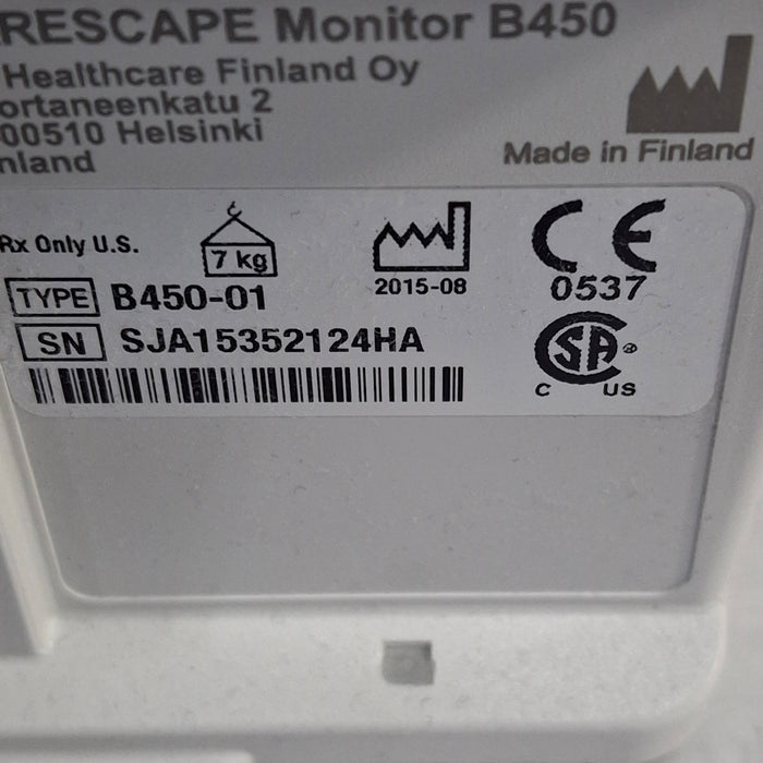 GE Healthcare GE Healthcare Carescape B450 Critical Care Patient Monitor Patient Monitors reLink Online