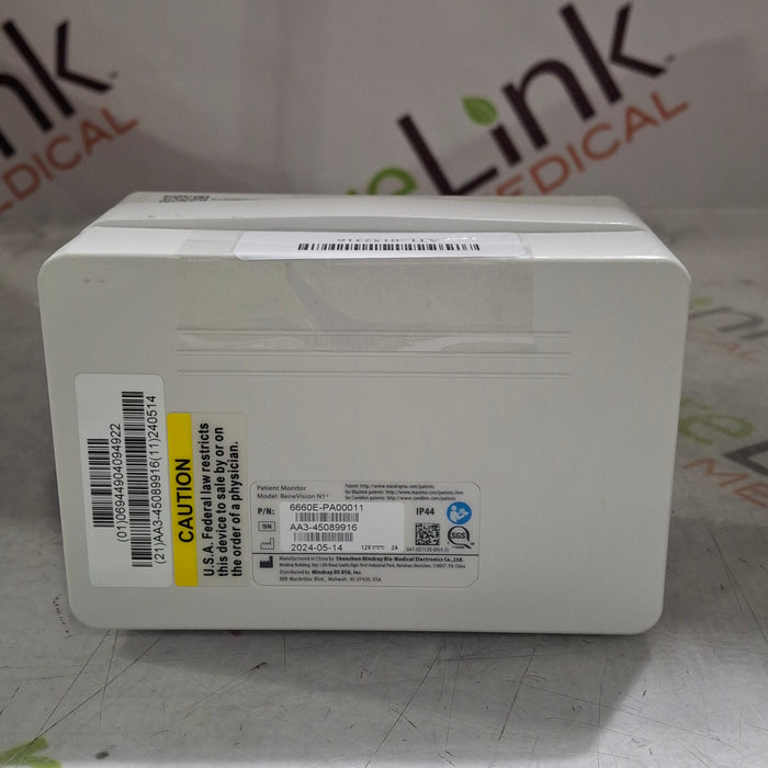 Mindray Benevision N1 Nellcor Transport Monitor